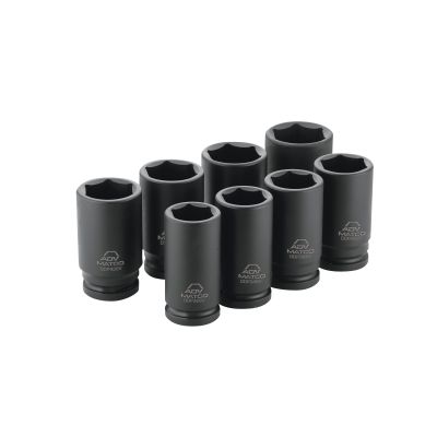 8PC 3/4DR DP MM IMP SKT SKT