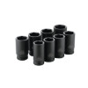 SDDPM86V - 3/4" DRIVE 8 PIECE DEEP METRIC 6 POINT IMPACT SOCKET SET