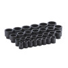 SDP292V - 3/4" DRIVE 29 PIECE SAE 12 POINT IMPACT SOCKET SET
