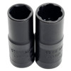 SFT71226P - 2 PIECE TWIST FLIP SOCKET SET WITH 3-INCH IMPACT EXTENSION