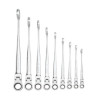 SGRFECL9T - 9 PIECE SAE 12 POINT ERGONOMIC FLEX RATCHETING WRENCH SET