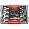 SGW9413 - 4 PC METRIC RATCHETING COMBINATION WRENCH SET
