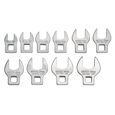 10 PC CROWFT MET WRENCH SET