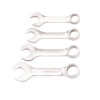 SMCS42T - 4 PIECE SAE 12 POINT STUBBY COMBINATION WRENCH SET