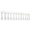 SMCSM122T - 12 PIECE METRIC 12 POINT STUBBY COMBINATION WRENCH SET