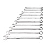 SMCXLM10T - 10 PIECE METRIC 12 POINT EXTRA LONG COMBINATION WRENCH SET