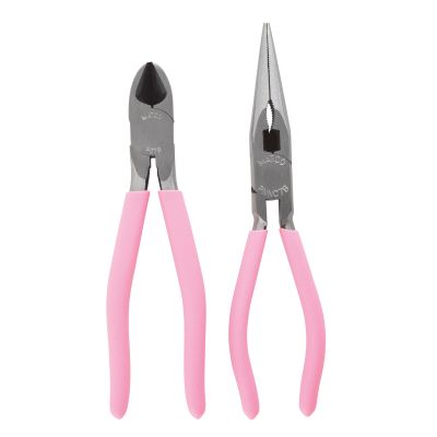 2 PC PLIER SET PINK