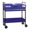 SP8230BL - BLU SERVICE CART W/ LID,DRAWER