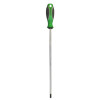 PREMIUM SLOTTED EXTRA-LONG TOP TORQUE II SCREWDRIVER - GREEN