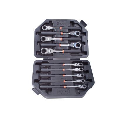10 PC RATCH SAE FLEX WRNCH SET