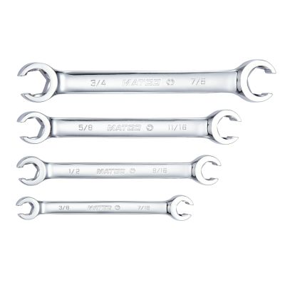 4 PC FLARENUT WRENCH SET SAE