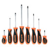 SSO8C - 8 PIECE ORANGE SCREWDRIVER SET