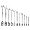 SWSB11 - 11 PIECE SAE 12 POINT FLEX COMBINATION WRENCH SET