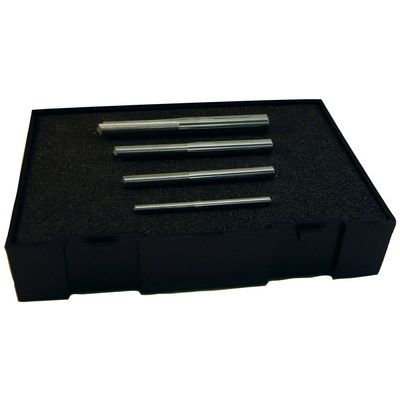 4 PC SOLID CARBIDE DRILL BITS