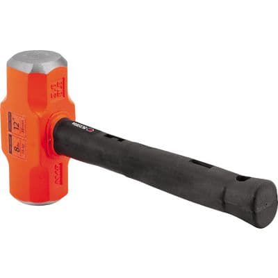 8 LB. SLEDGE HAMMER WITH INDESTRUCTIBLE HANDLE