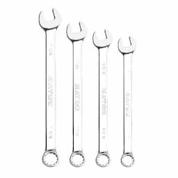 4 PIECE LONG SAE COMBINATION WRENCH SET