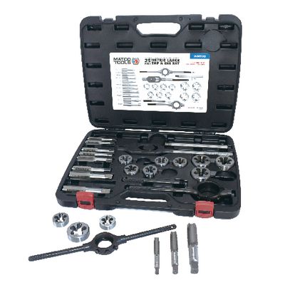 25 PIECE METRIC LARGE TAP AND DIE SET | Matco Tools