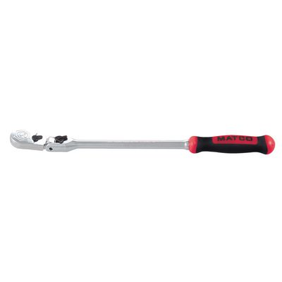 1/4" DRIVE 9" EIGHTY8 TOOTH LOCKING FLEX RATCHET WITH ERGO HANDLE - RED | Matco Tools