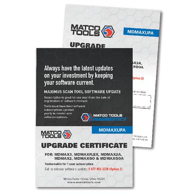 MAXIMUS SOFTWARE UPDATE | Matco Tools