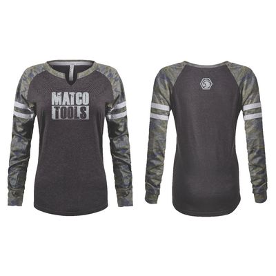 LADIES GAMEDAY MASHUP LONG SLEEVE TEE - M | Matco Tools