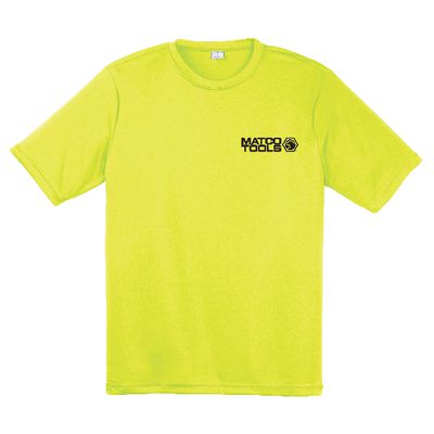 SHORT SLEEVE HI VIZ YELLOW T-SHIRT - M | Matco Tools