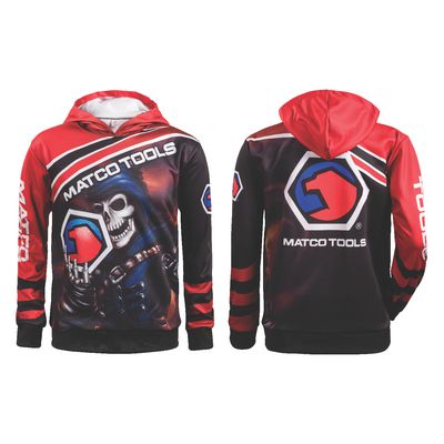 SKULL HOODED SWEATSHIRT - S | Matco Tools