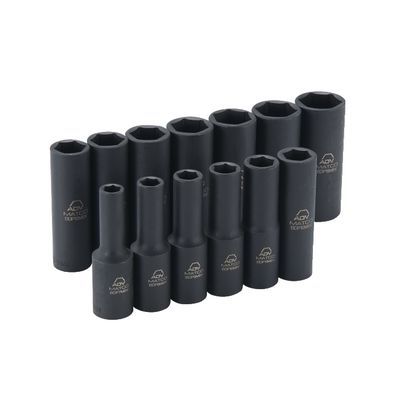 3/8" DRIVE ADV 13 PIECE DEEP METRIC IMPACT SOCKET SET | Matco Tools