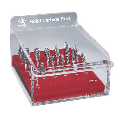 14 PIECE CARBIDE BUR DISPLAY KIT | Matco Tools