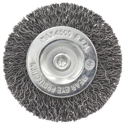 3" CRIMPED WIRE WHEEL