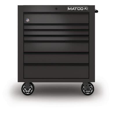 35" x 25" SINGLE-BAY 2s SERIES TOOLBOX (OUTLAW BLACK/BLACK)