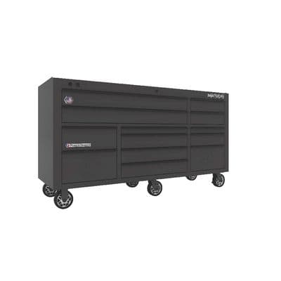 75" x 25" TRIPLE-BAY 2s SERIES TOOLBOX (OUTLAW BLACK/BLACK)