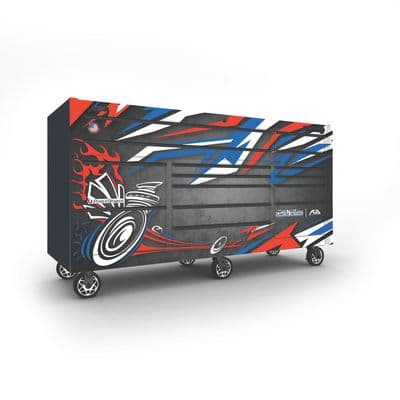 79" x 28" TRIPLE-BAY 4s SERIES TOOLBOX (ANTRON BROWN MOTORSPORTS)