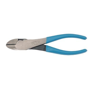 CURVED DIAGONAL CUTTING PLIER W/GRIPS