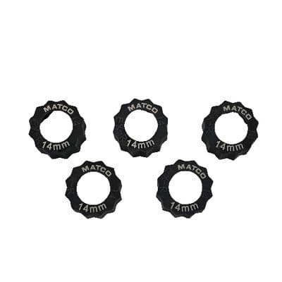 5 PIECE 14MM HEXGRIP EXTRACTOR RING