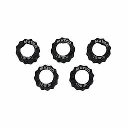 5 PIECE 15MM HEX GRIP EXTRACTOR RING
