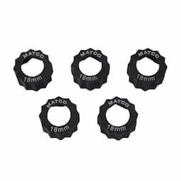 5 PIECE 18MM HEX GRIP EXTRACTOR RING