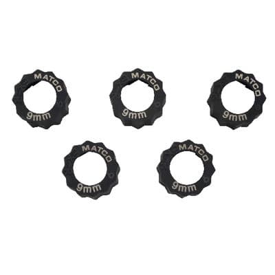 5 PIECE 9MM HEX GRIP EXTRACTOR RING
