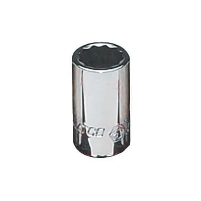 1/4" DRIVE 5/16" SAE 12 POINT CHROME SOCKET