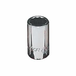 1/4" DRIVE 11/32" SAE 12 POINT CHROME SOCKET