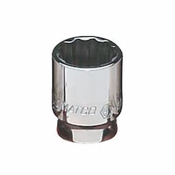 1/4" DRIVE 1/2" SAE 12 POINT CHROME SOCKET