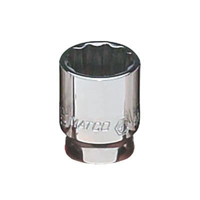 1/4" DRIVE 1/2" SAE 12 POINT CHROME SOCKET