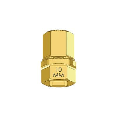 1/4" X 10MM HEX 1 PIECE SOCKET
