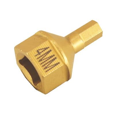1/4" x 4MM HEX 1 PIECE SOCKET BIT