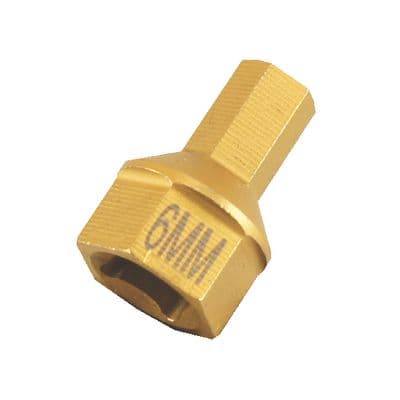 1/4" x 6MM HEX 1 PIECE SOCKET BIT