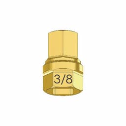 1/4" X 3/8" HEX 1 PIECE SOCKET