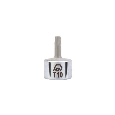 1/4" DRIVE STUBBY X TORX DRIVER T10