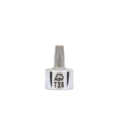 1/4" DRIVE STUBBY X TORX DRIVER T25