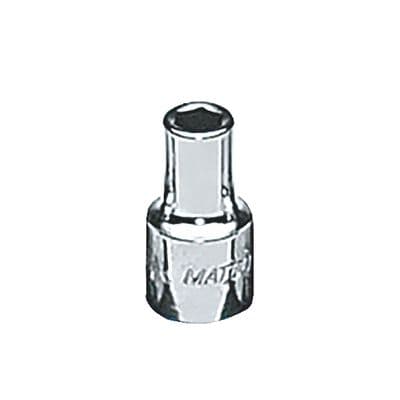 1/4" DRIVE 4.5MM METRIC 6 POINT CHROME SOCKET