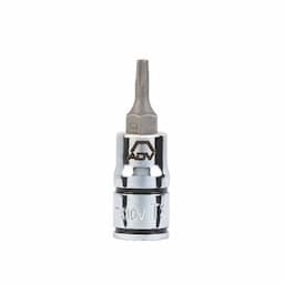 1/4" Drive 5 TORX Tamperproof Bit Socket Set TS10H