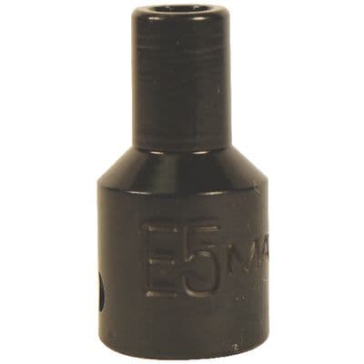 1/4" DRIVE E5 RECESSED TORX SOCKET